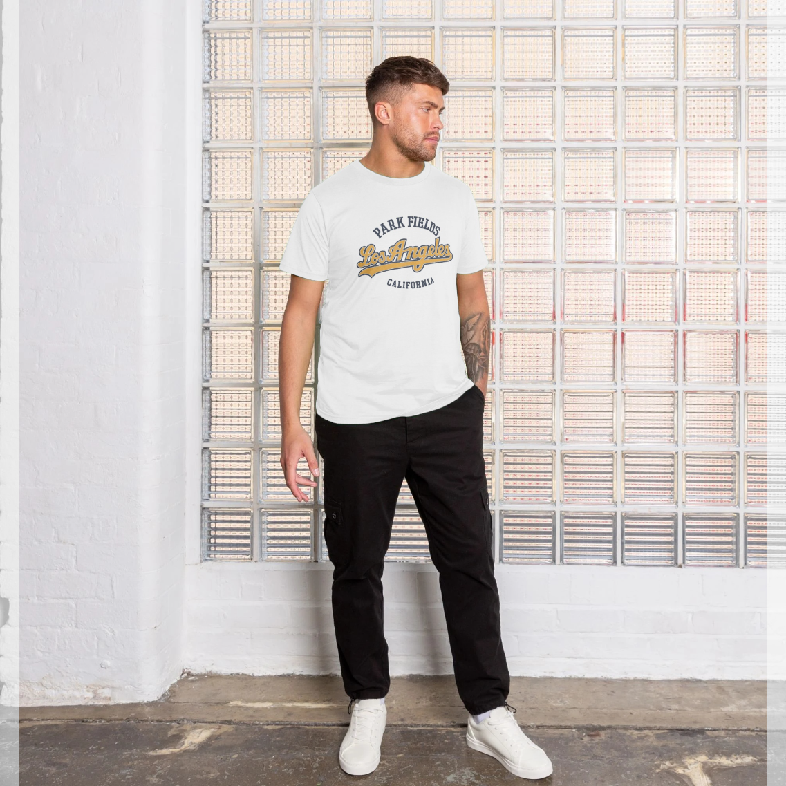 White Printed T-shirt