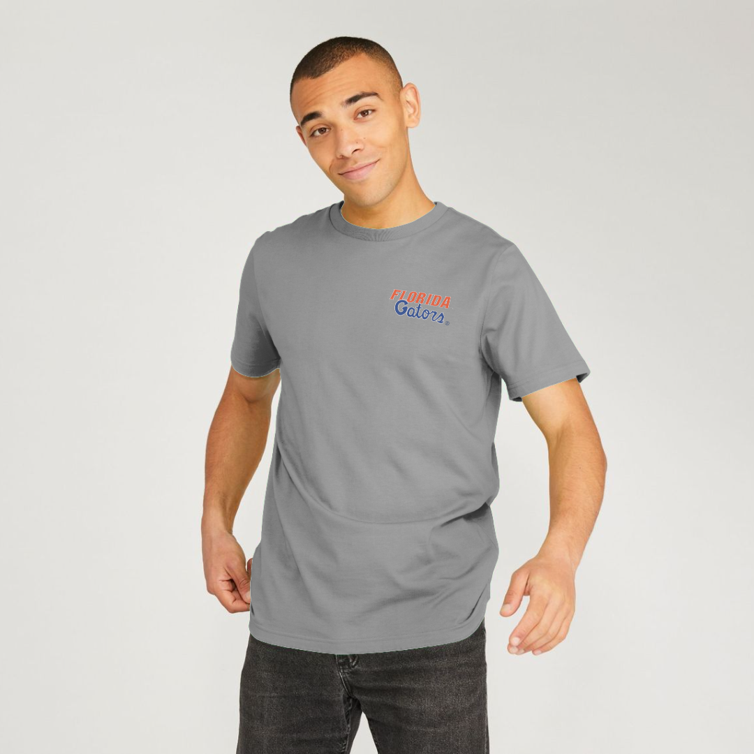 Florida Gators Heritage Wordmark Athletic Grey T-Shirt