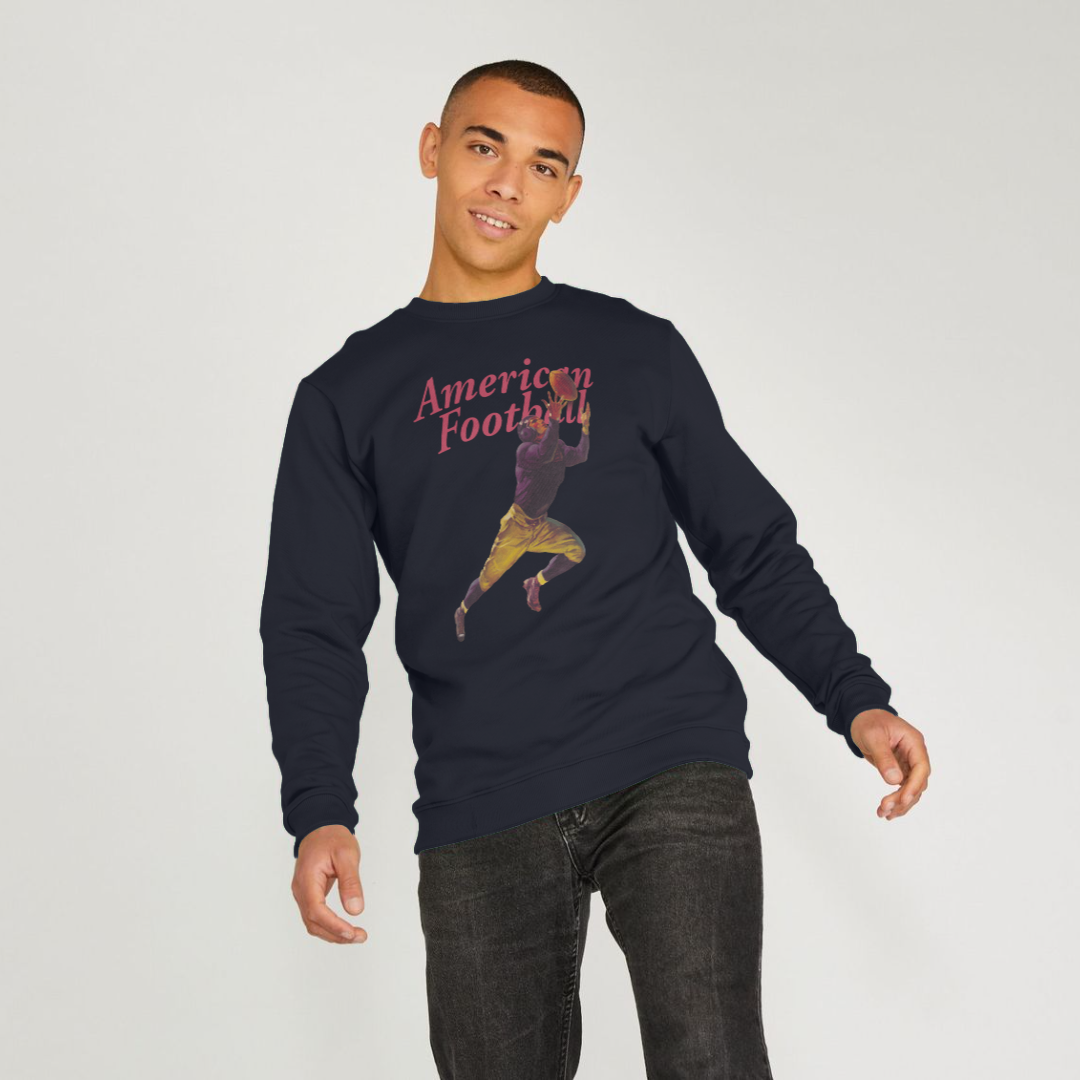 Pierce Archive American Football Navy Sweatshirt