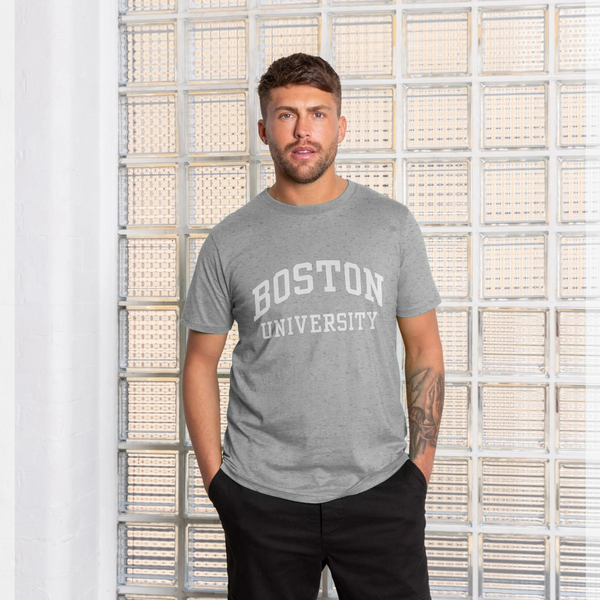 Athletic Grey Printed T-shirt