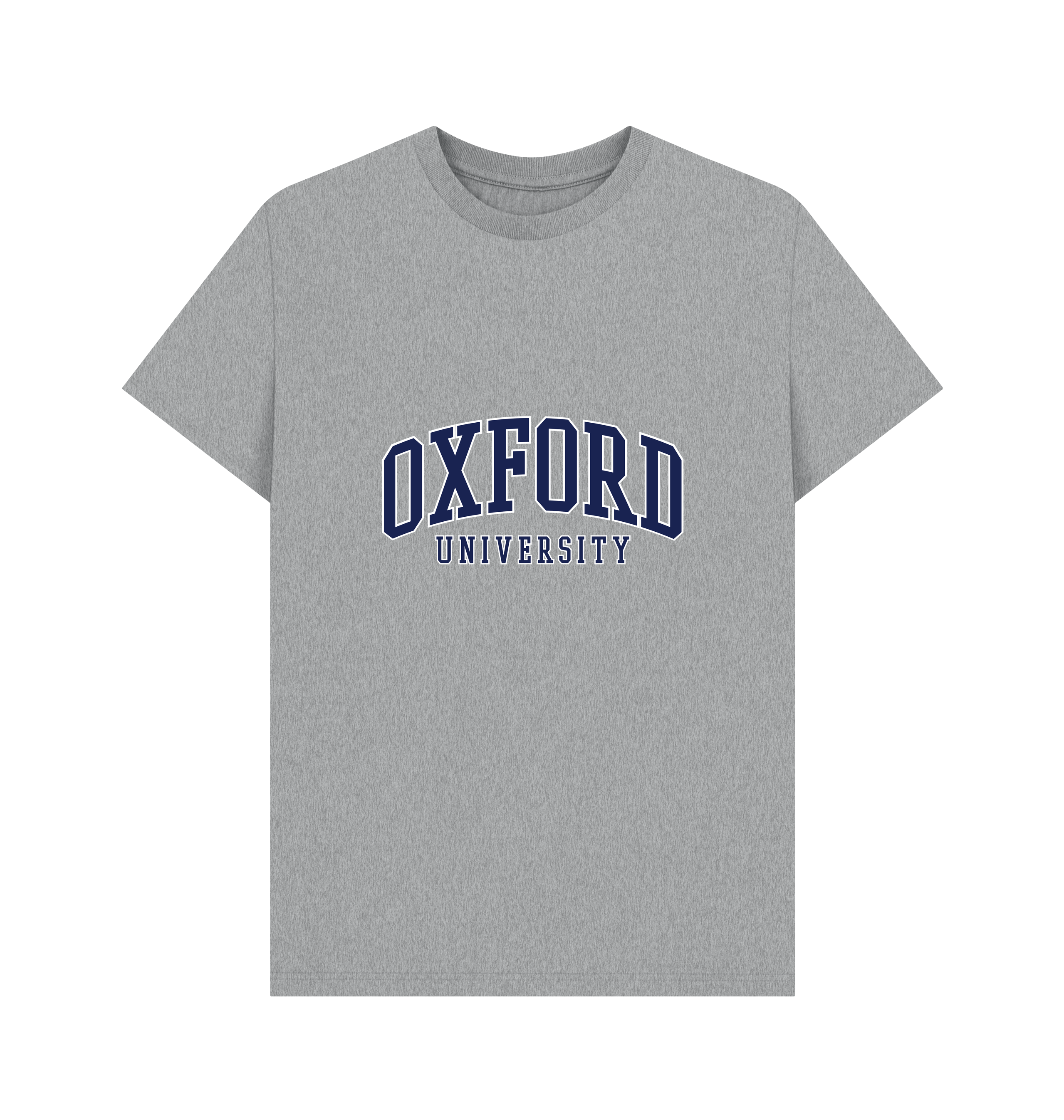 Athletic Grey Printed T-shirt