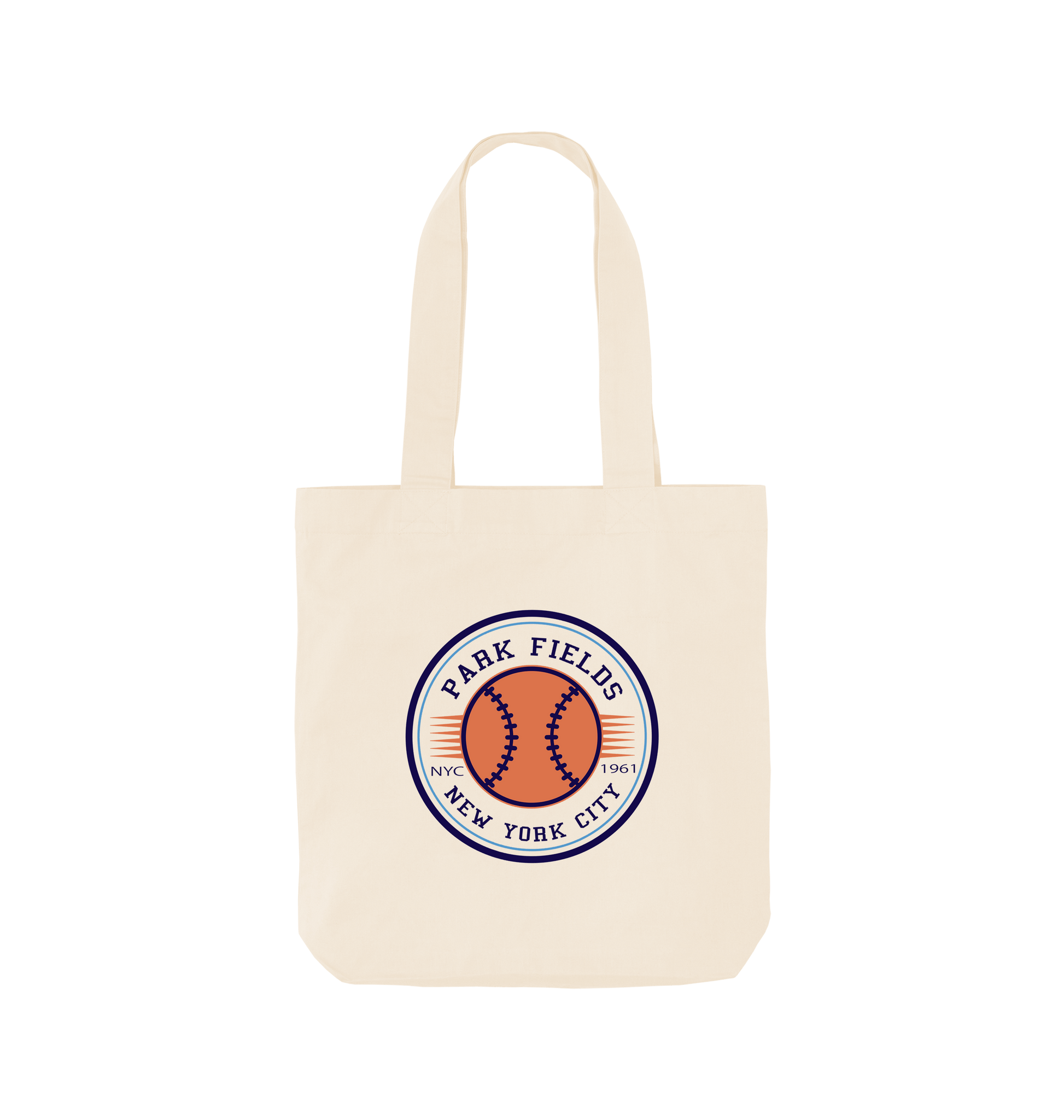 Natural Printed Bag Front