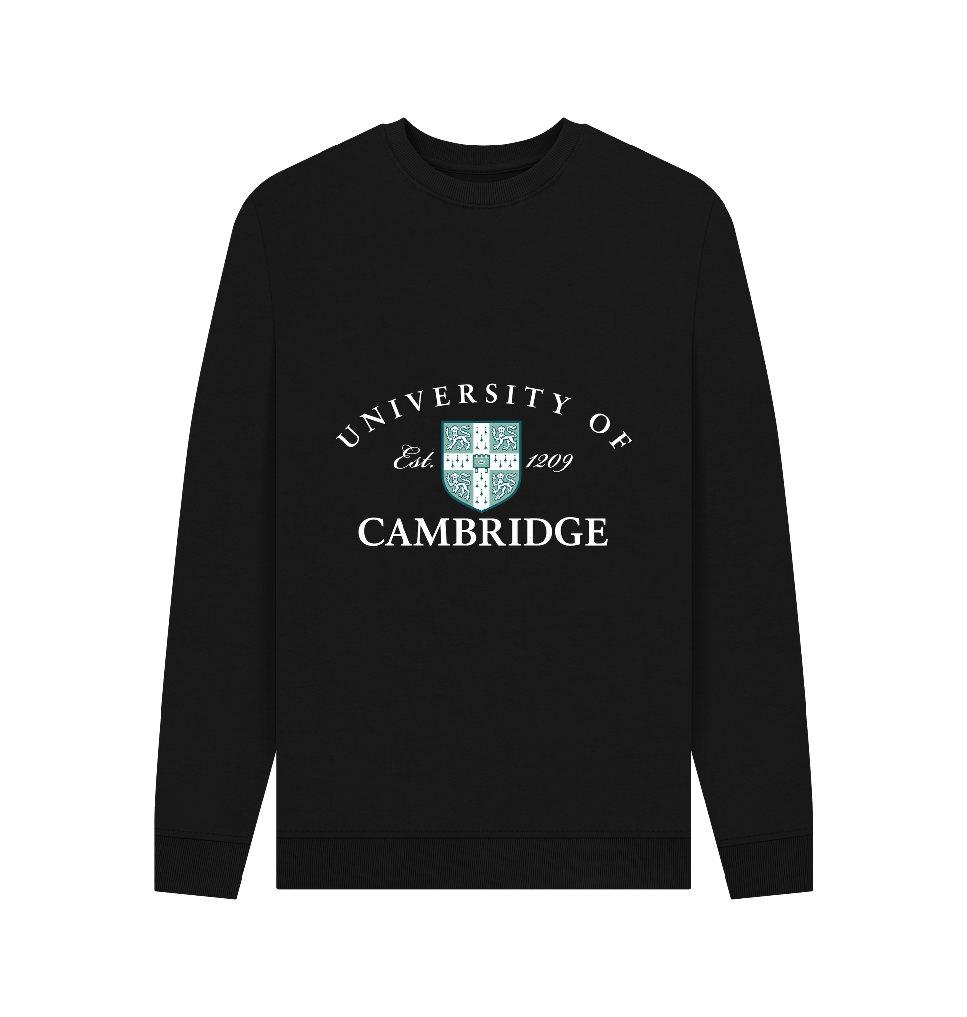 Black Printed Sweater