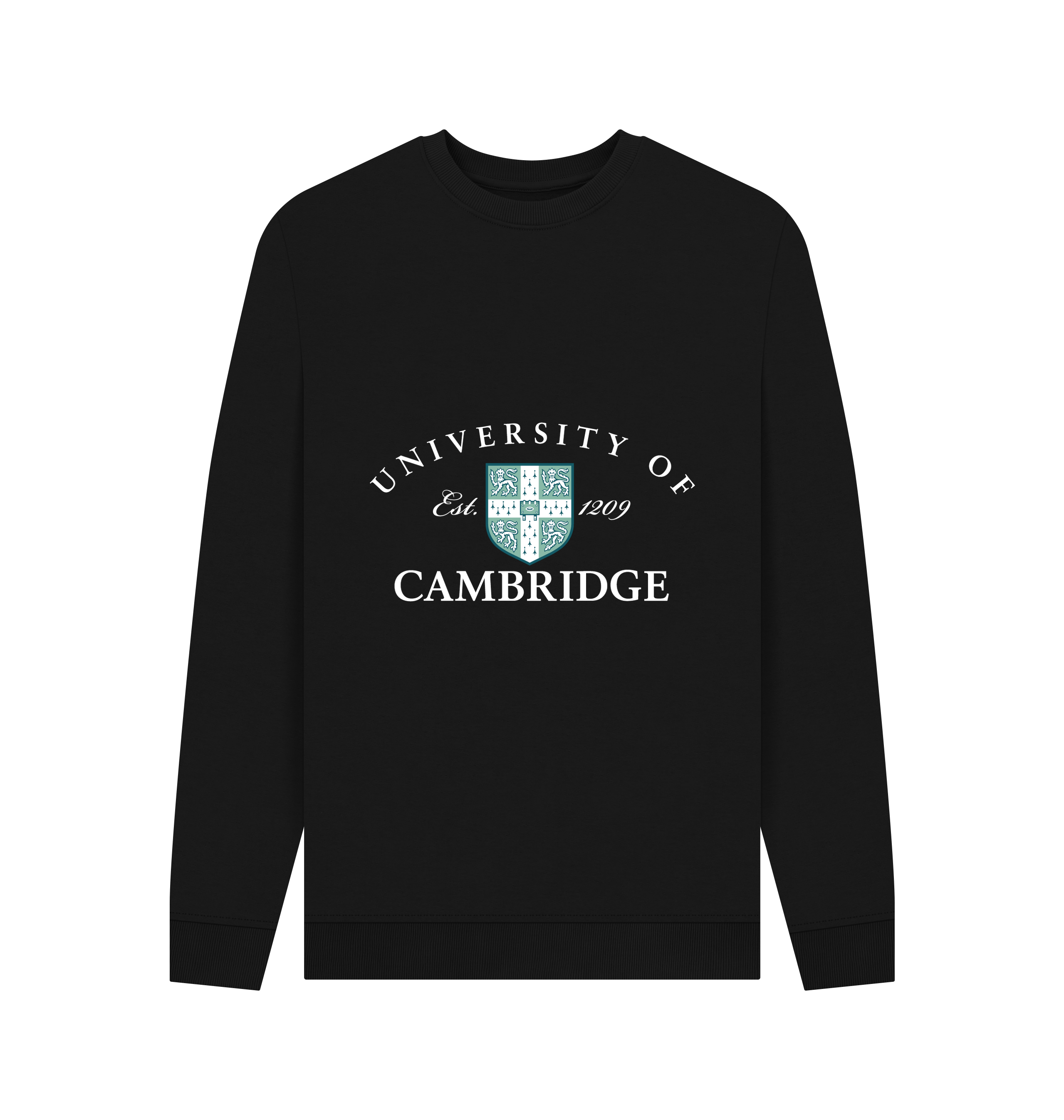 Black Printed Sweater
