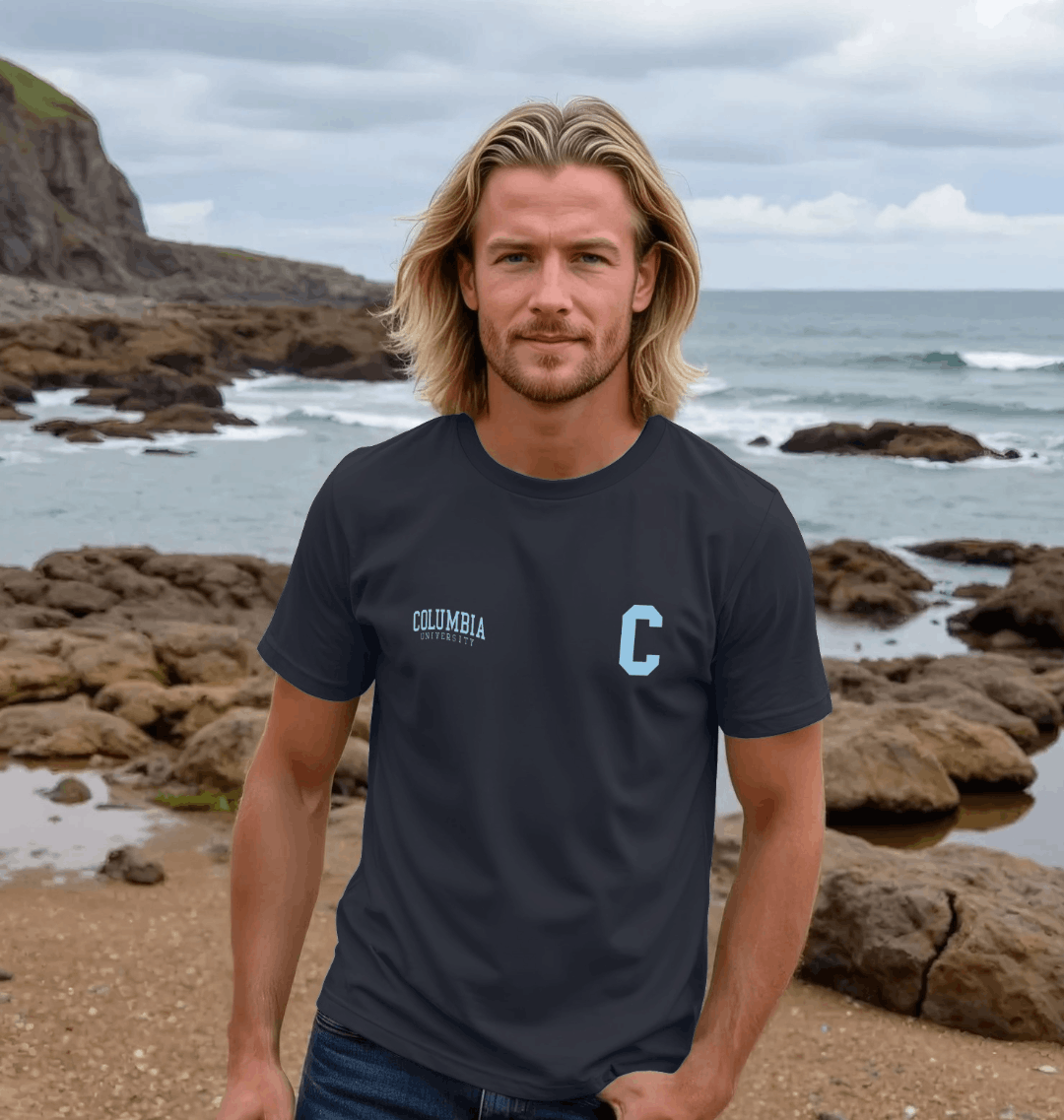 Columbia University C Navy T-Shirt