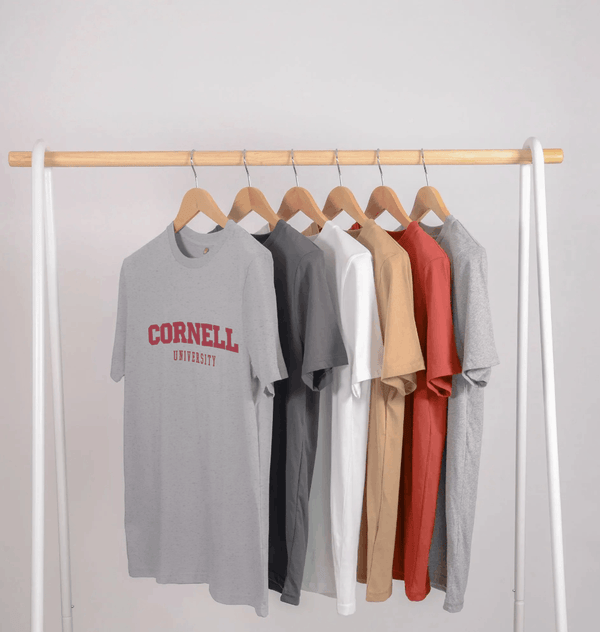Athletic Grey Printed T-shirt