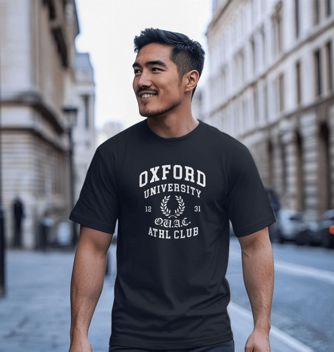 Navy Blue Printed T-shirt