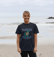 Navy Blue Printed T-shirt