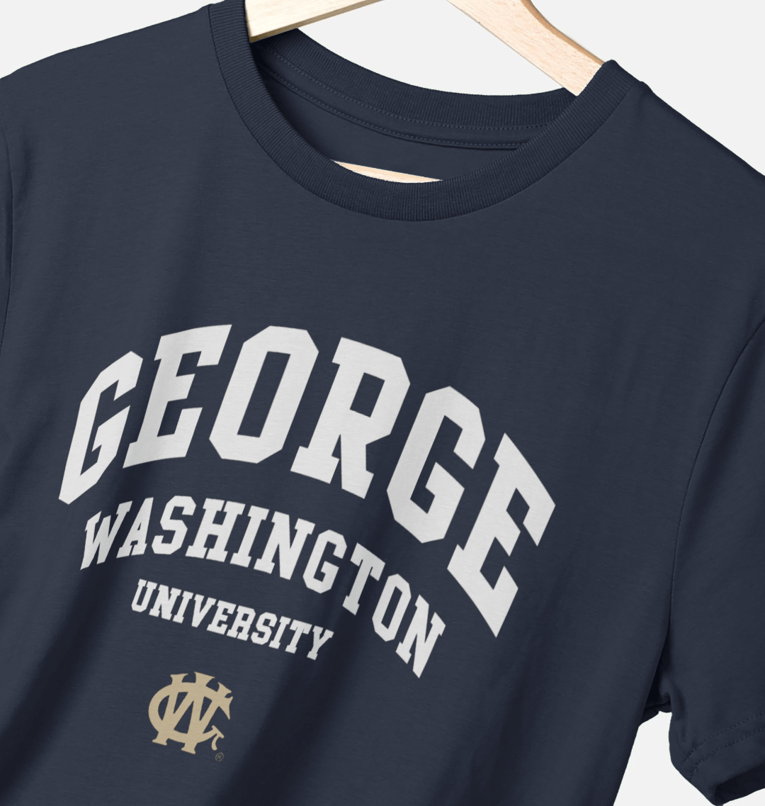 Navy Blue Printed T-shirt