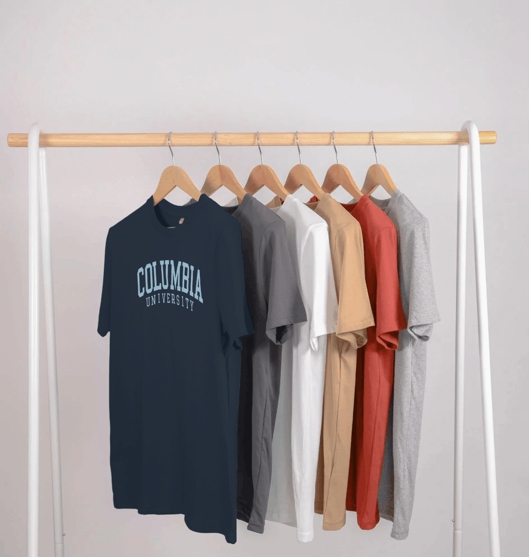 Navy Blue Printed T-shirt