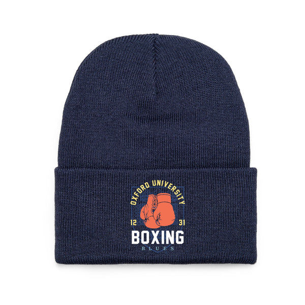 Oxford University Boxing Beanie - Navy