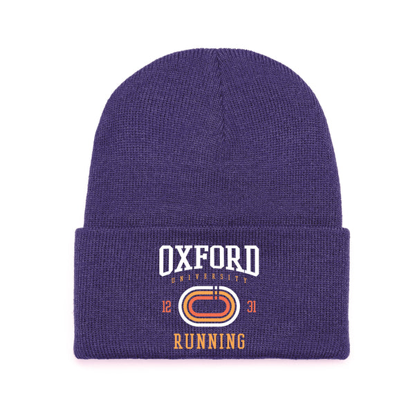 Oxford University Running Beanie - Purple