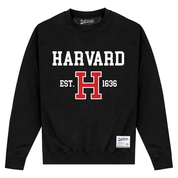 Harvard University Est 1636 Black Sweatshirt