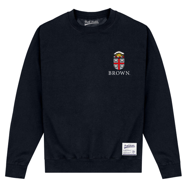 Brown University Emblem Sweatshirt - Black