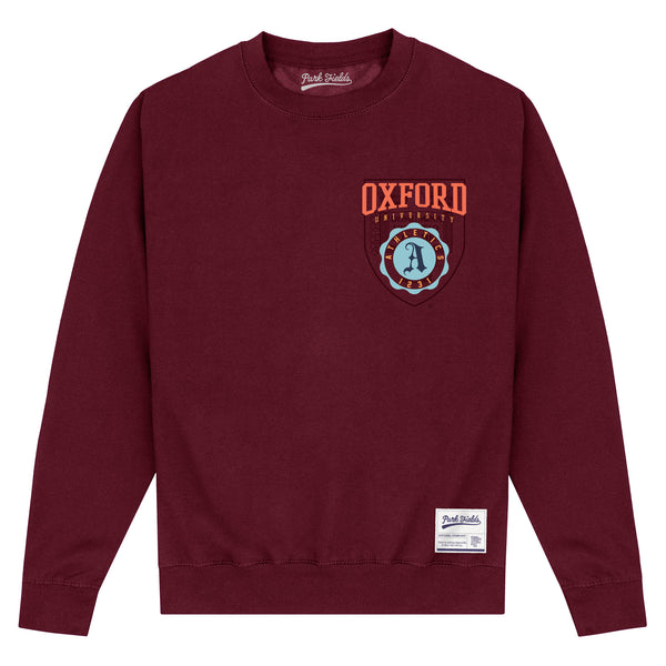 Oxford University Athletics Sweatshirt - Burgundy
