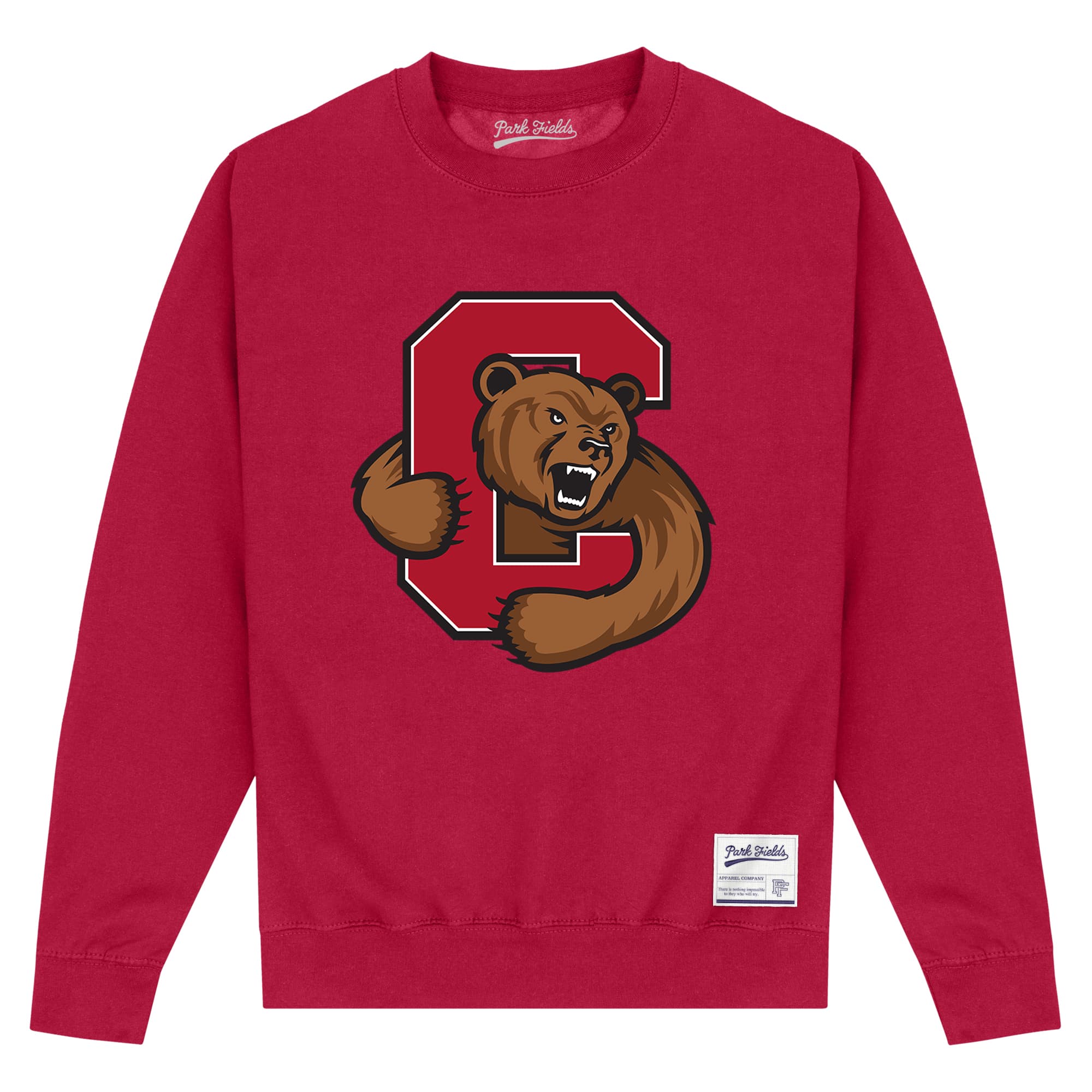 Cornell University Bear Maroon Sweatshirt