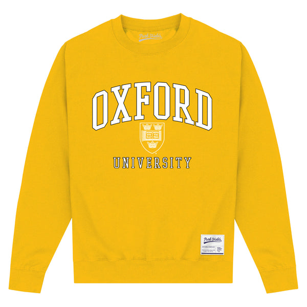 Oxford University Shield Gold Sweatshirt