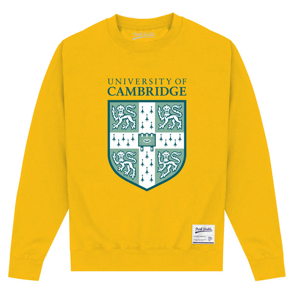 University Of Cambridge Shield Gold Sweatshirt