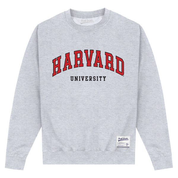 Harvard University Script Heather Grey Sweatshirt