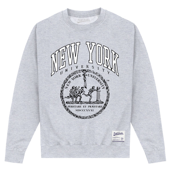 New York University Heather Grey Sweatshirt