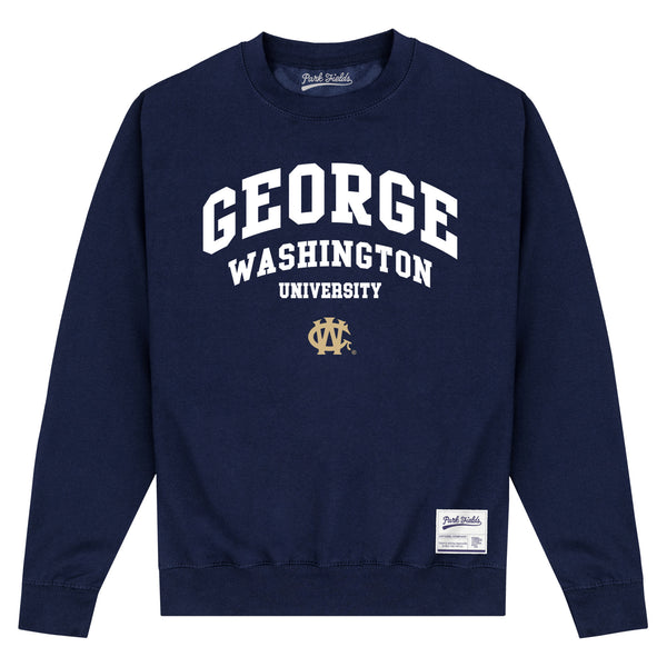 George Washington University Script Navy Sweatshirt