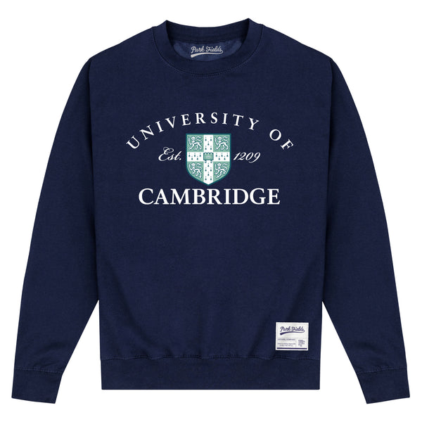 University Of Cambridge Est 1209 Navy Sweatshirt