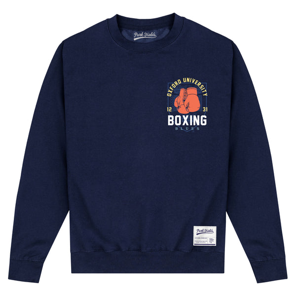 Oxford University Boxing Sweatshirt - Navy