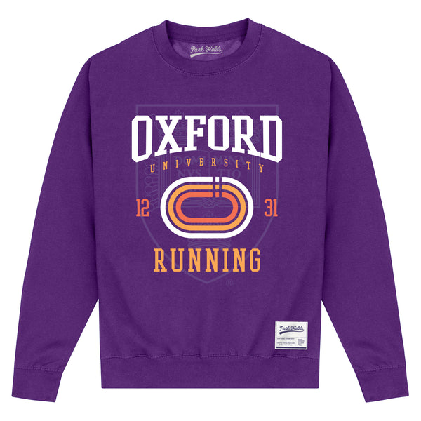 Oxford University Running Sweatshirt - Purple