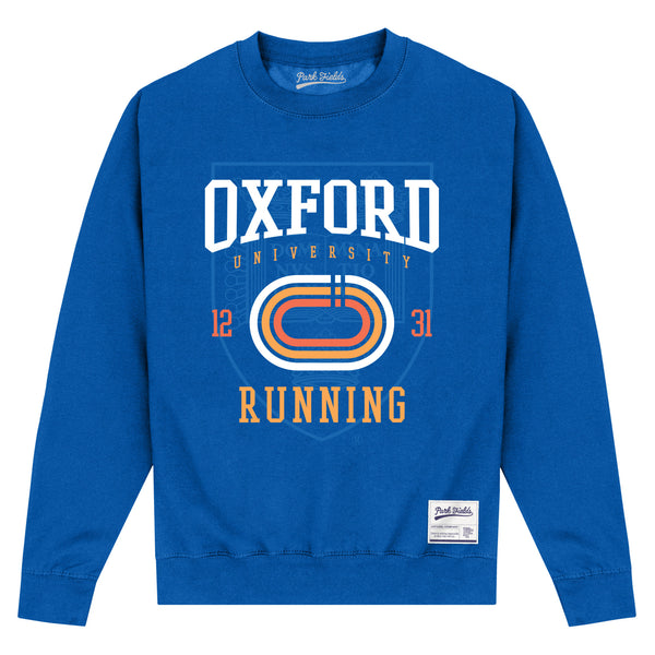 Oxford University Running Sweatshirt - Royal Blue