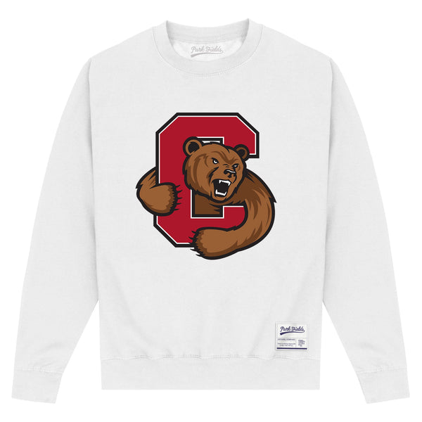 Cornell University Bear White Sweatshirt