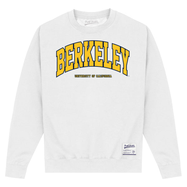 Berkeley University of California Arch White Sweatshirt