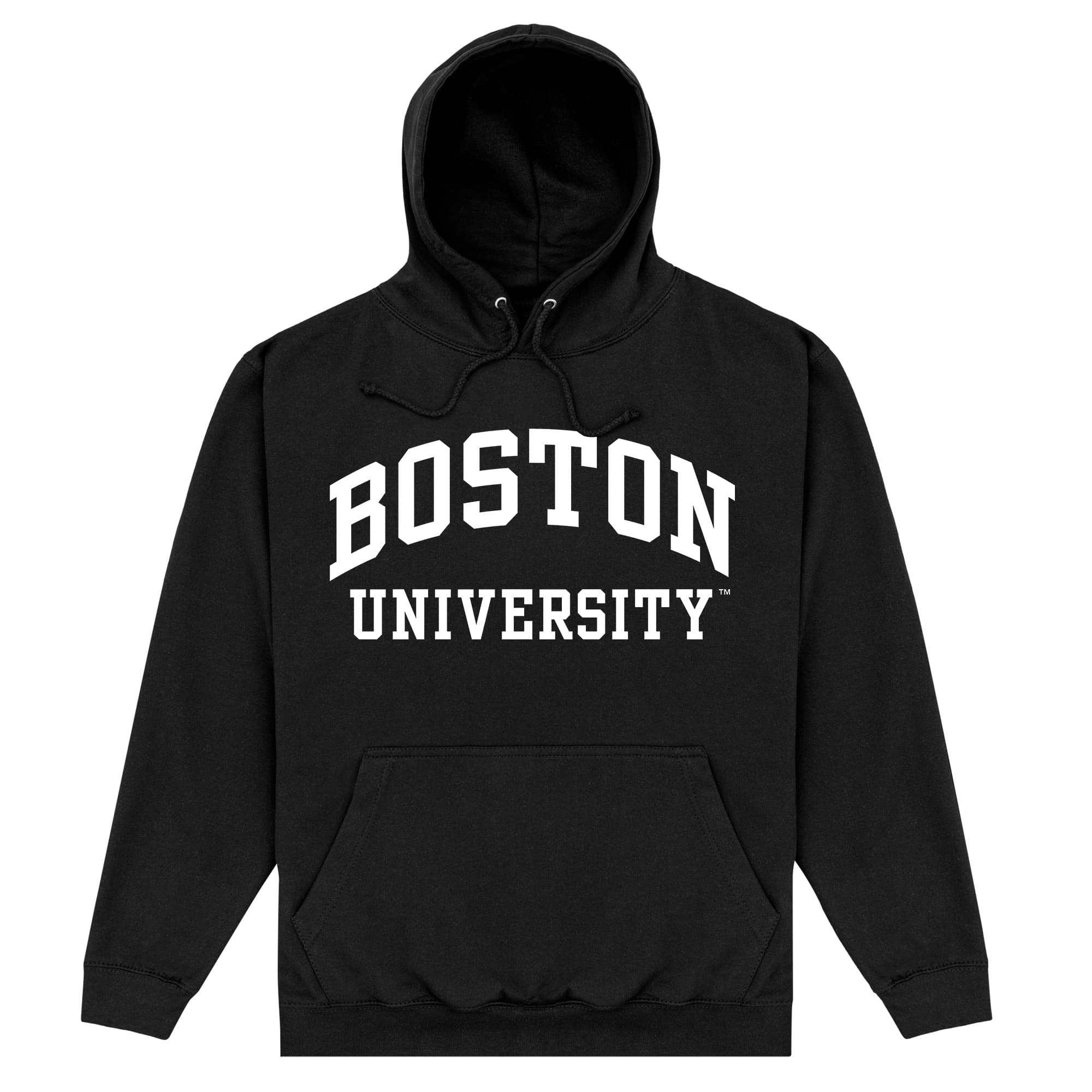 Boston University Script Black Hoodie