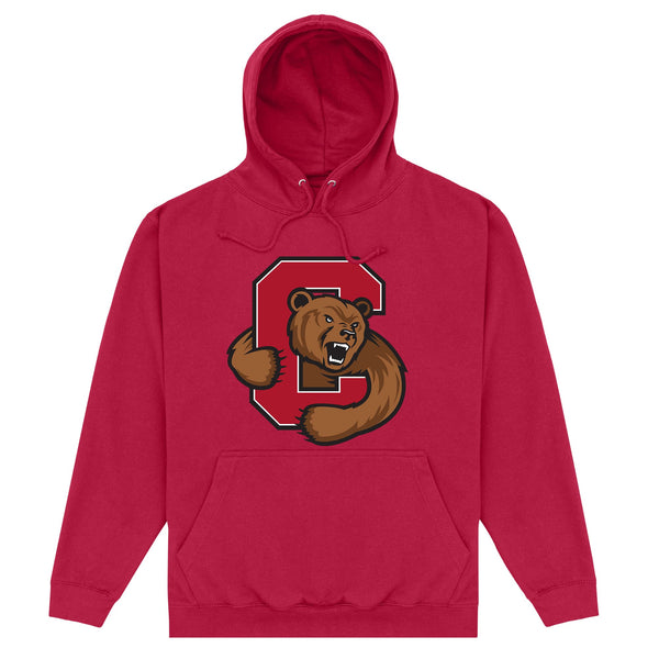 Cornell University Bear Maroon Hoodie