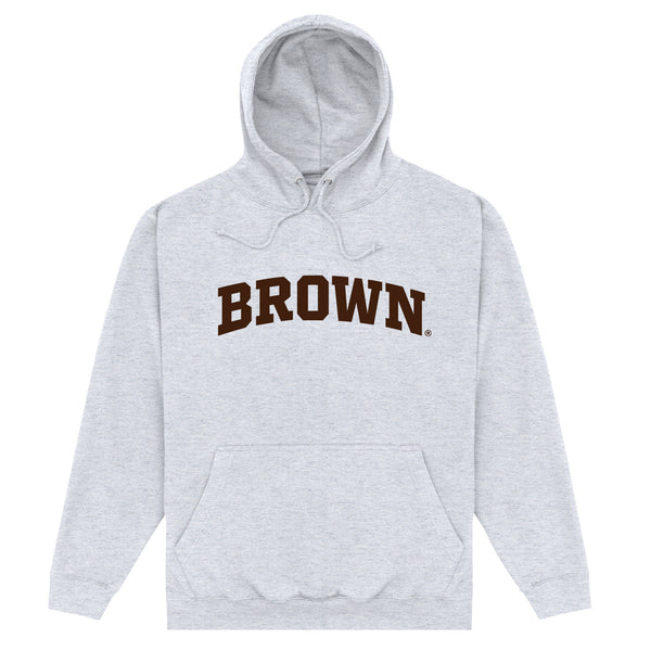 Brown University Hoodie - Heather Grey