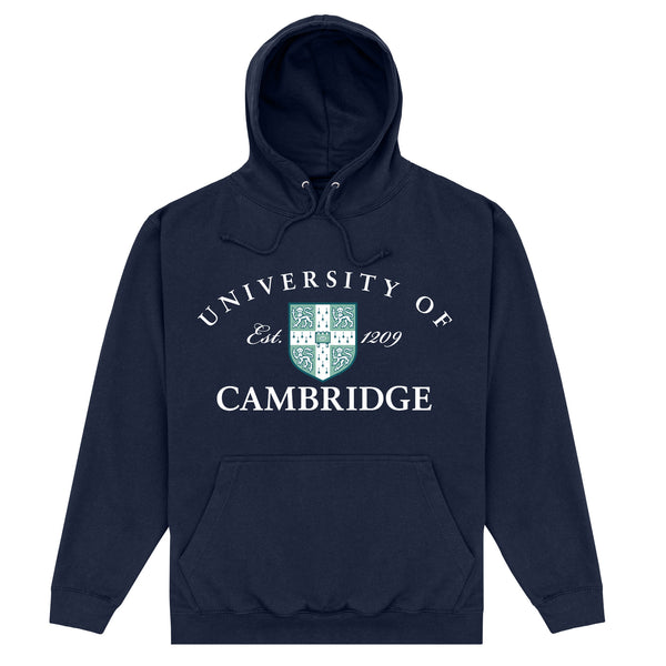 University Of Cambridge Est 1209 Navy Hoodie
