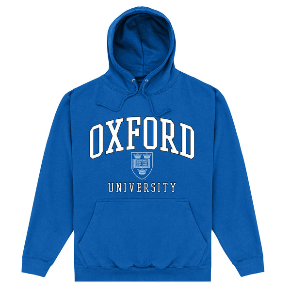 Oxford University Shield Royal Blue Hoodie