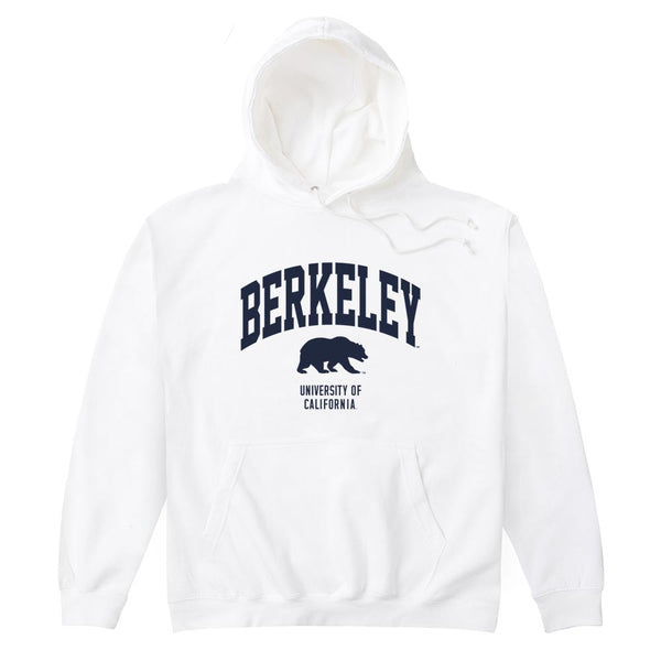 Berkeley Bear White Hoodie