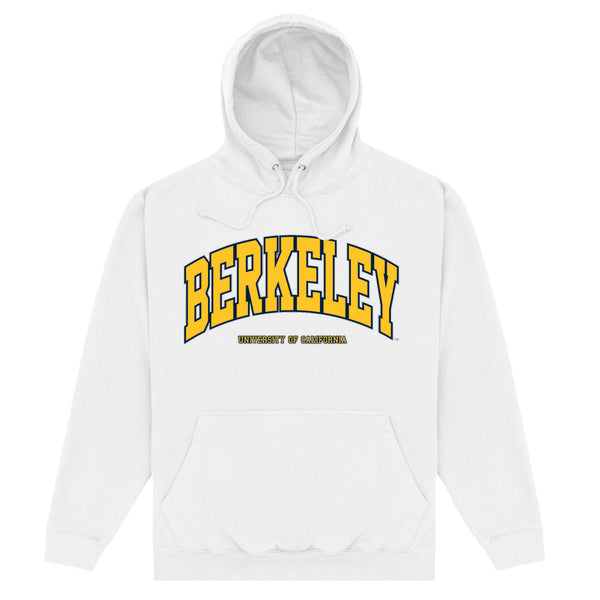 Berkeley University of California Arch White Hoodie