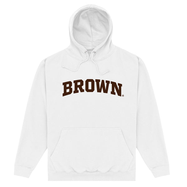 Brown University Hoodie - White
