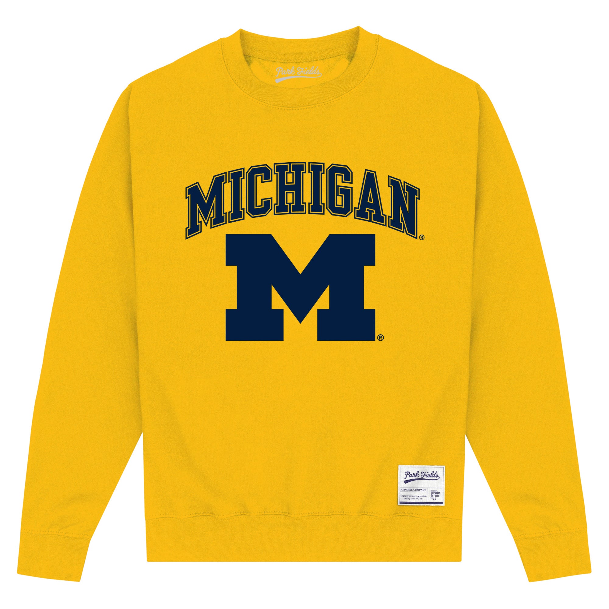 Michigan M Mustard Sweatshirt