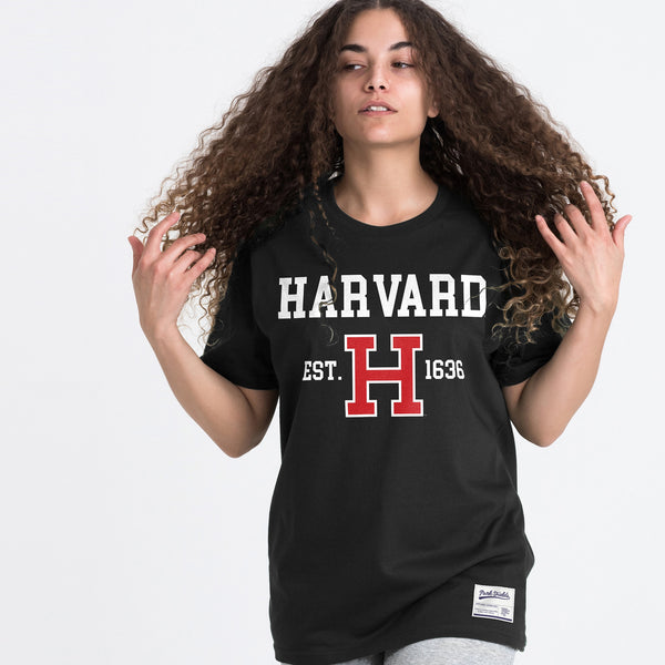 Harvard University Est 1636 Black T-Shirt