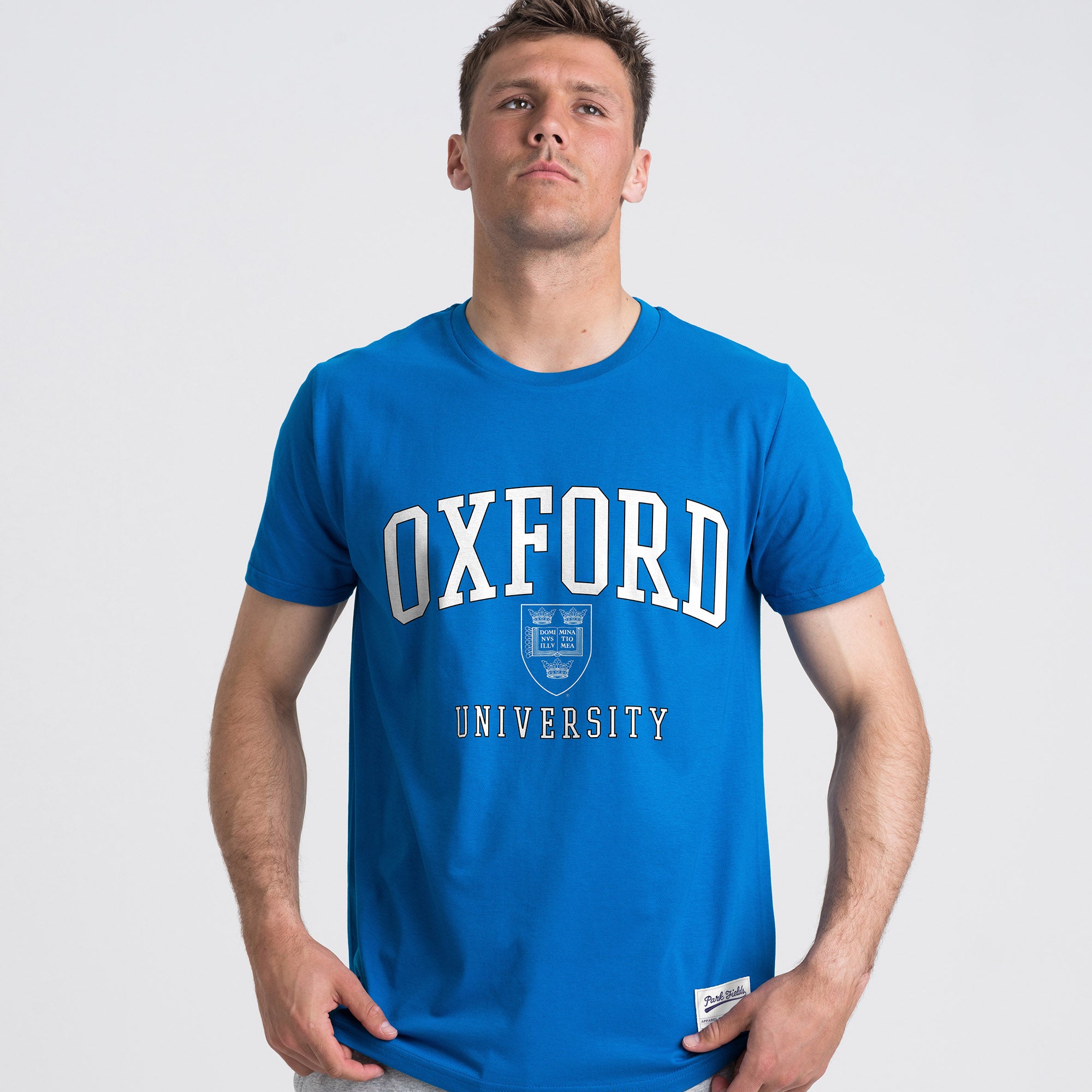 Oxford University Shield Royal Blue T-Shirt