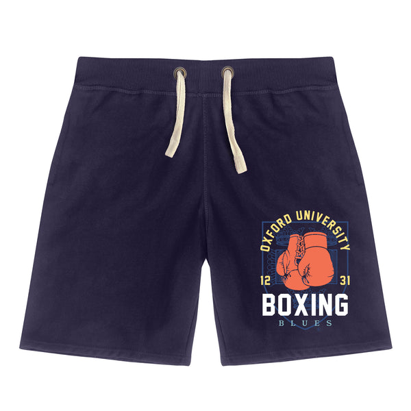 Oxford University Boxing Shorts - Navy