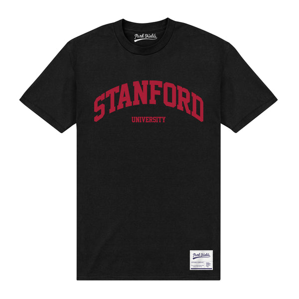 Stanford University Script Black Unisex T-Shirt