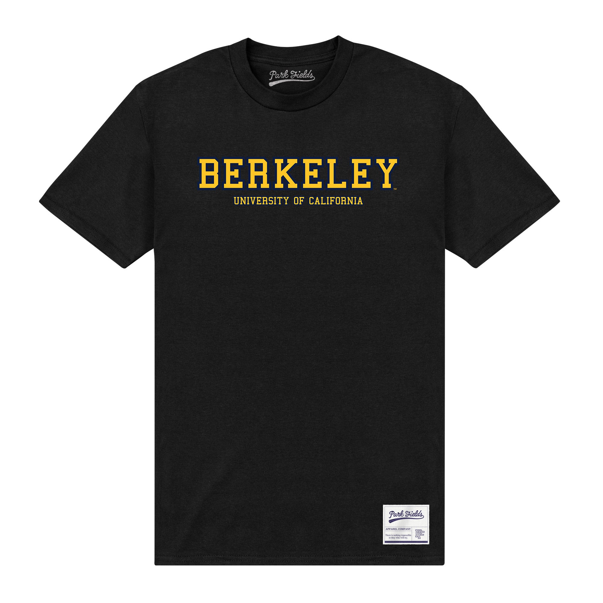 Berkeley University of California Black T-Shirt