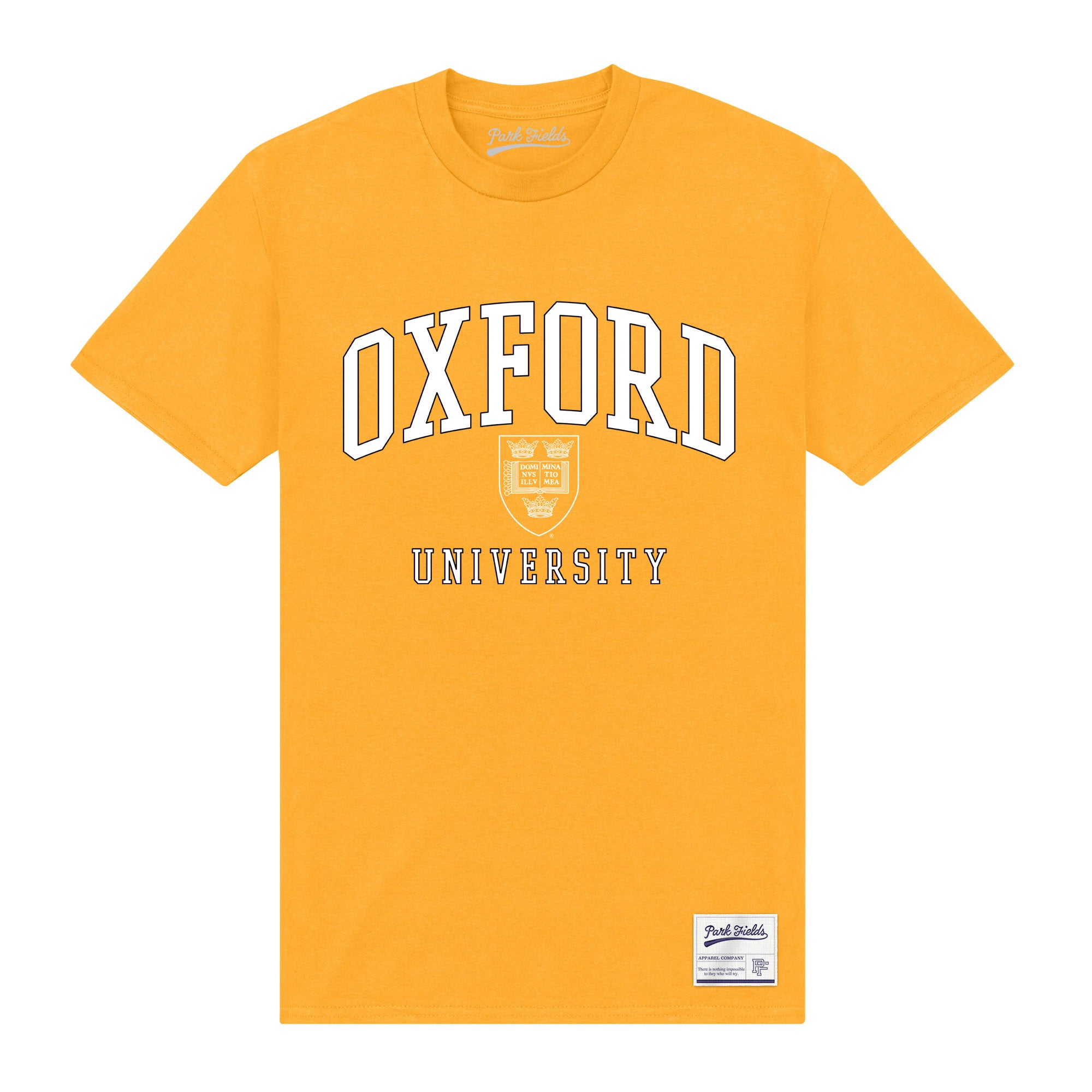 Oxford University Shield Gold T-Shirt