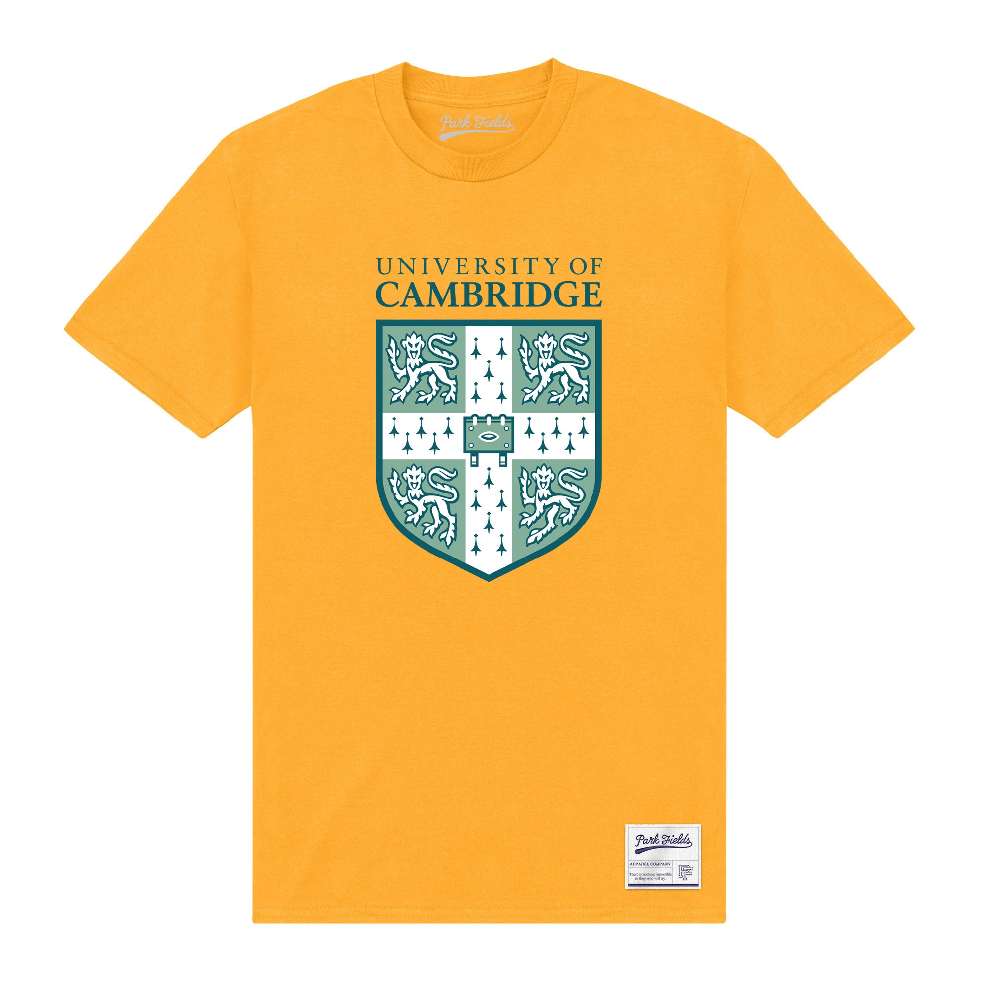 University Of Cambridge Shield Gold T-Shirt
