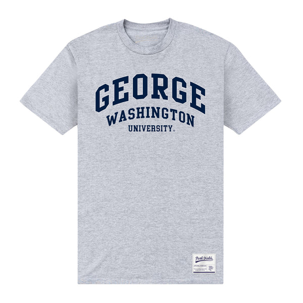 George Washington University Script Heather Grey T-Shirt
