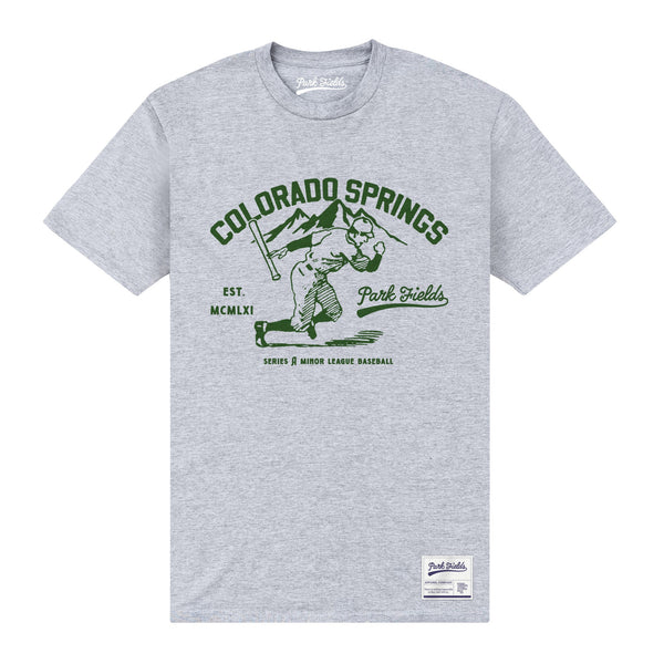 Colorado Springs T-Shirt - Heather Grey