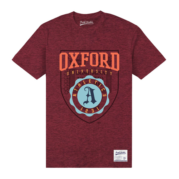 Oxford University Athletics T-Shirt - Maroon